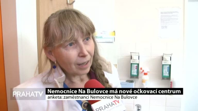Nemocnice Na Bulovce má nové očkovací centrum