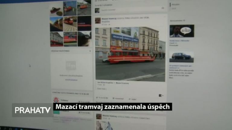 Mazací tramvaj zaznamenala úspěch