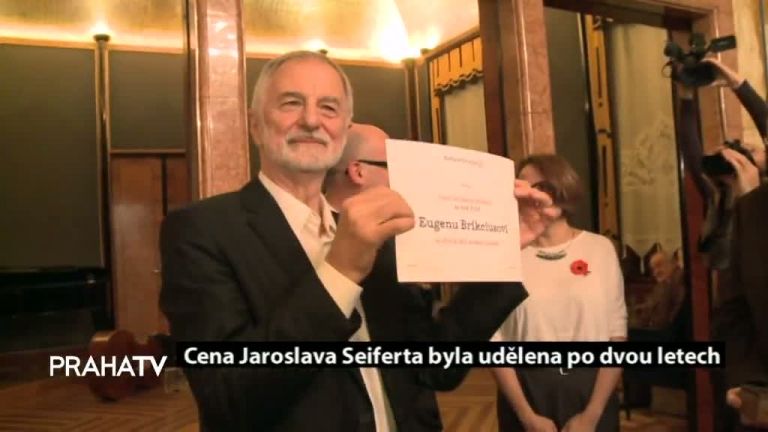 Cena Jaroslava Seiferta byla udělena po dvou letech