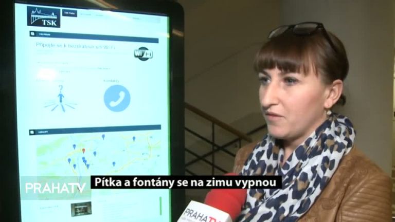 Pítka a fontány se na zimu vypnou