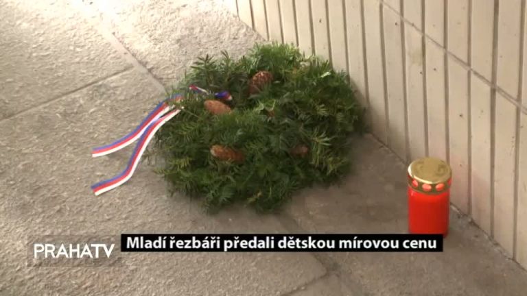 Mladí řezbáři předali dětskou mírovou cenu