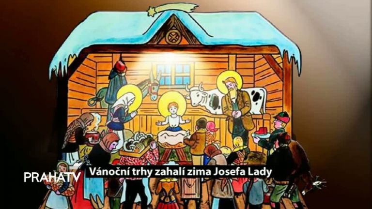 Vánoční trhy zahalí zima Josefa Lady