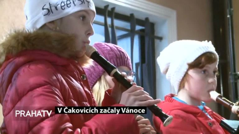 V Čakovicích začaly Vánoce