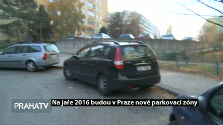 Na jaře 2016 budou v Praze nové parkovací zóny