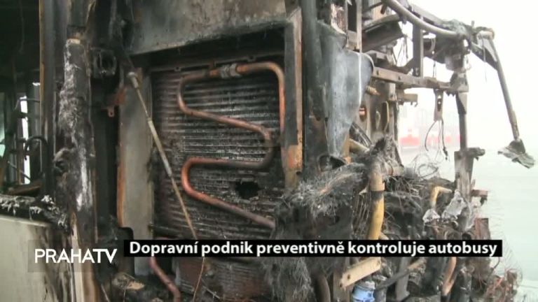 Dopravní podnik preventivně kontroluje autobusy
