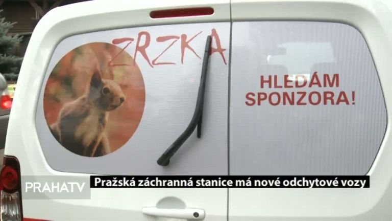 Pražská záchranná stanice má nové odchytové vozy