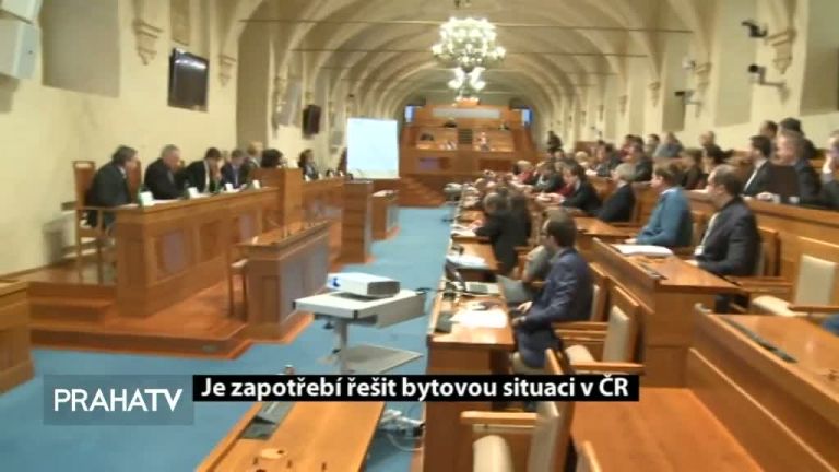 Je zapotřebí řešit bytovou situaci v ČR