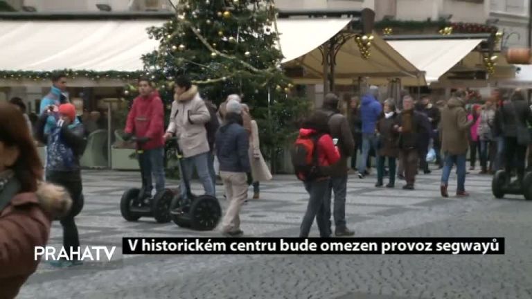 V historickém centru bude omezen provoz segwayů
