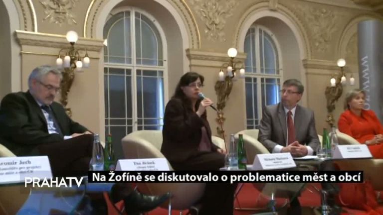 Na Žofíně se diskutovalo o problematice měst a obcí