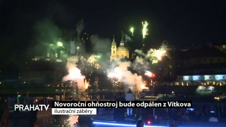 Novoroční ohňostroj bude odpálen z Vítkova