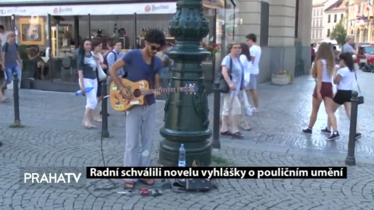 Radní schválili novelu vyhlášky o pouličním umění