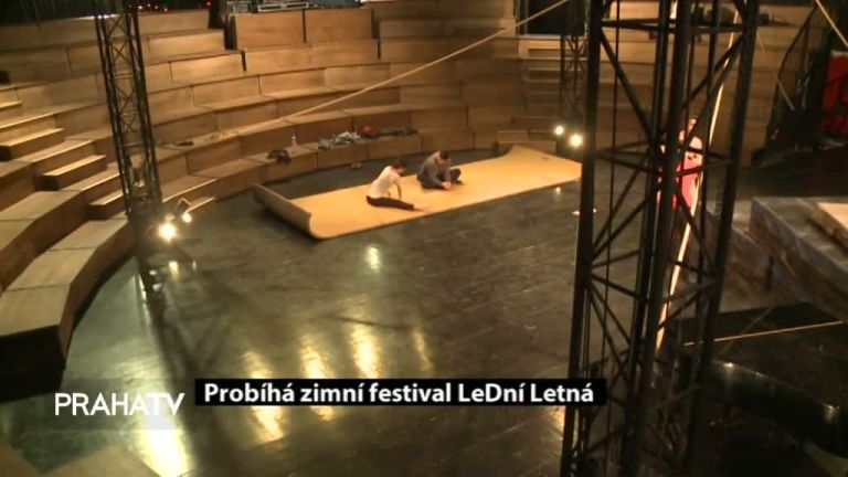 Probíhá zimní festival LeDní Letná