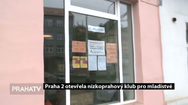 Praha 2 otevřela nízkoprahový klub pro mladistvé