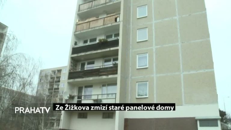 Ze Žižkova zmizí staré panelové domy