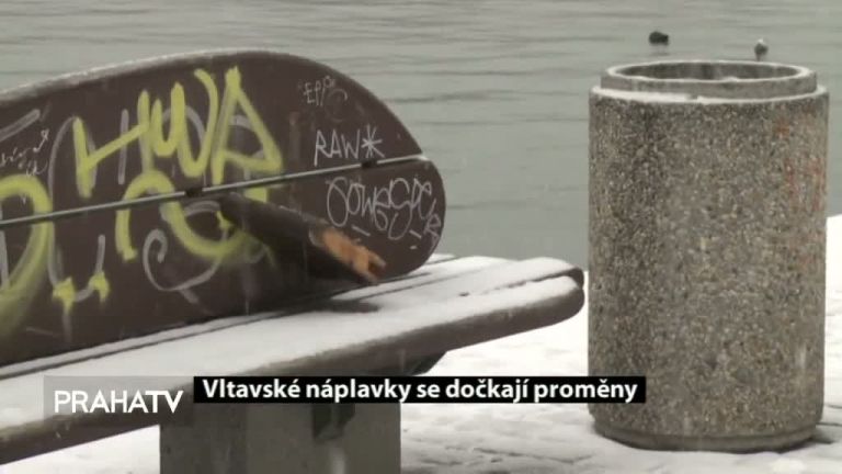 Vltavské náplavky se dočkají proměny