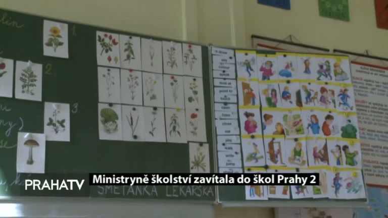 Ministryně školství zavítala do škol Prahy 2
