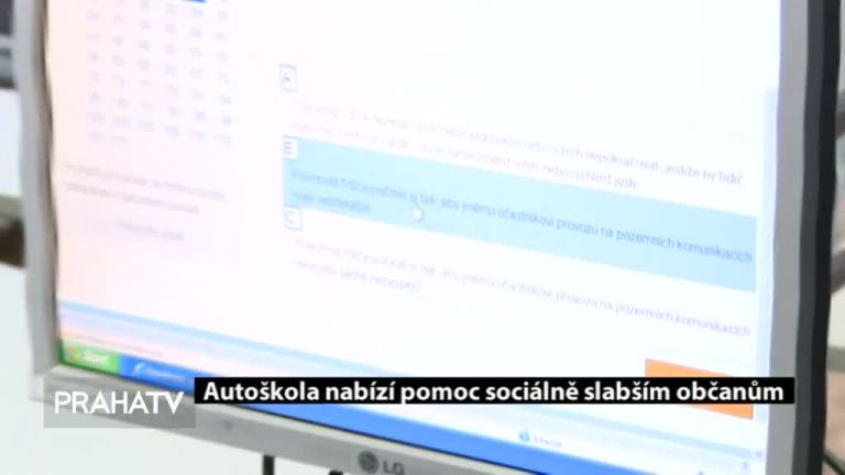 Autoškola nabízí pomoc sociálně slabším občanům