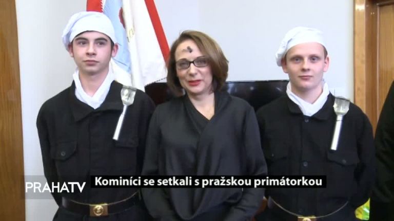 Kominíci se setkali s pražskou primátorkou