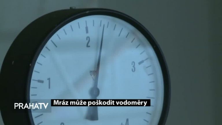Mráz může poškodit vodoměry