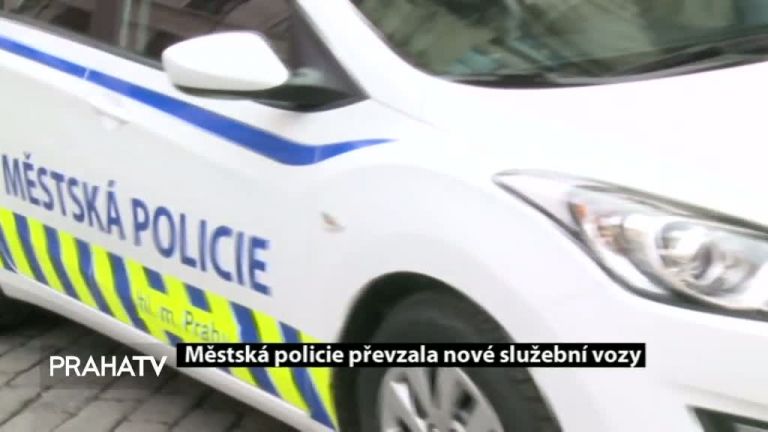 Městská policie převzala nové služební vozy