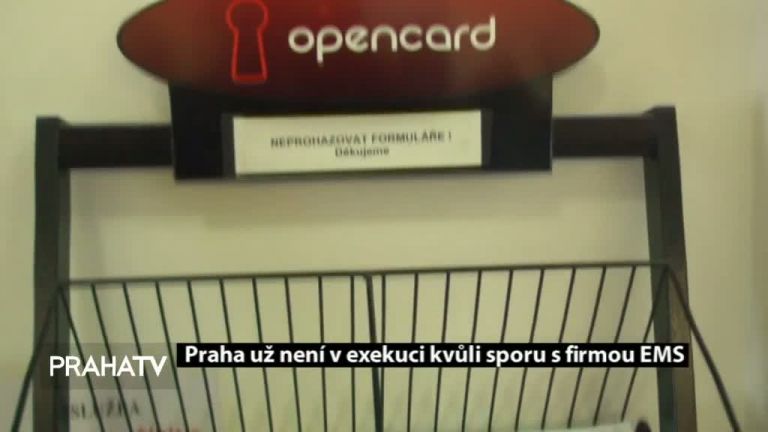 Praha už není v exekuci kvůli sporu s firmou EMS