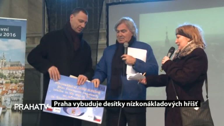 Praha vybuduje desítky nízkonákladových hřišť