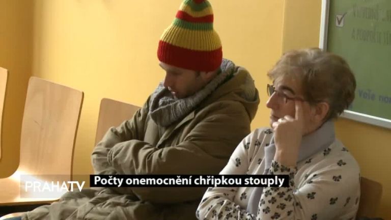 Počty onemocněných chřipkou stouply
