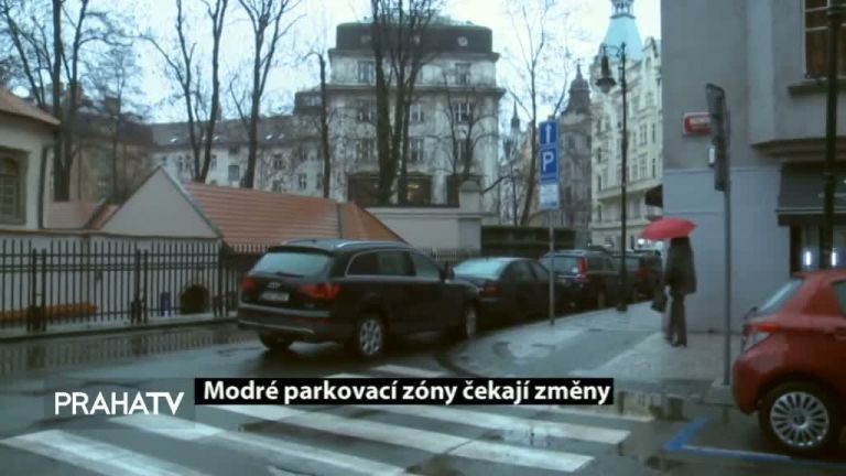 Modré parkovací zóny čekají změny