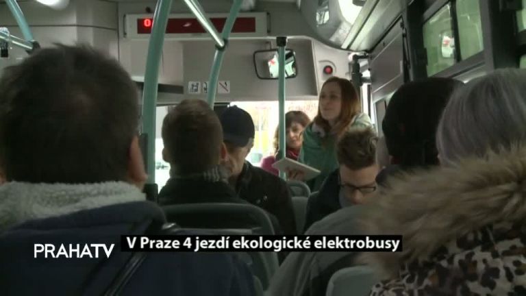 V Praze 4 jezdí ekologické elektrobusy