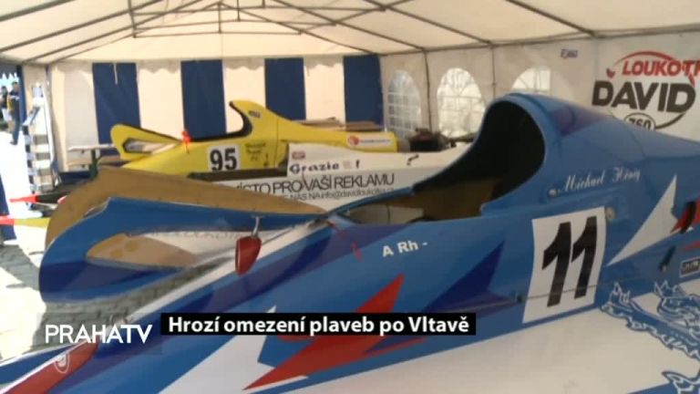 Hrozí omezení plaveb po Vltavě