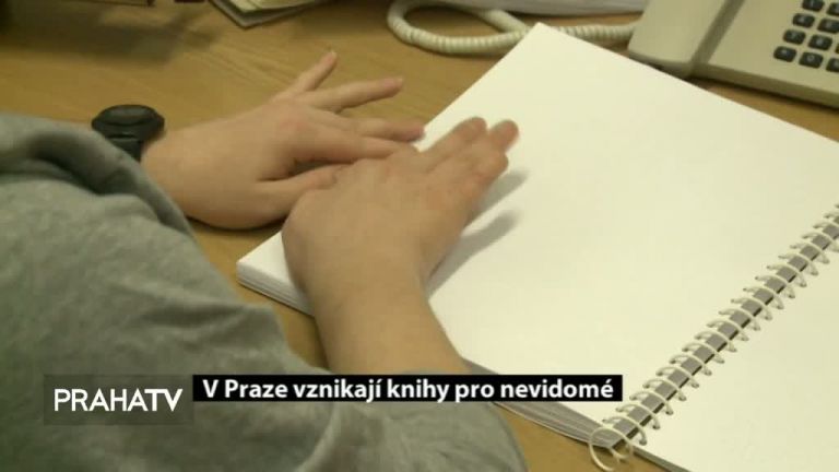 V Praze vznikají knihy pro nevidomé