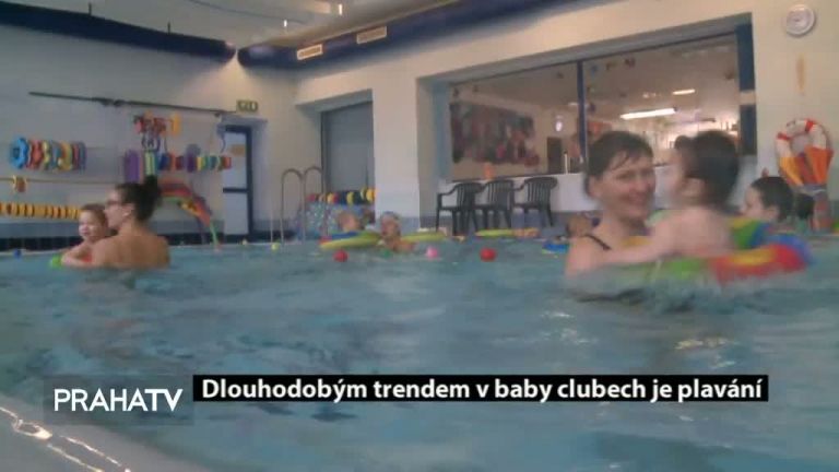 Dlouhodobým trendem v baby clubech je plavání