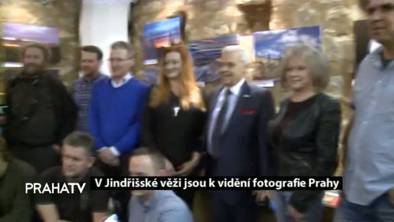 V Jindřišské věži jsou k vidění fotografie Prahy