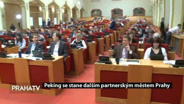 Peking se stane dalším partnerským městem Prahy