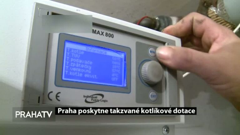 Praha zahájila takzvané kotlíkové dotace
