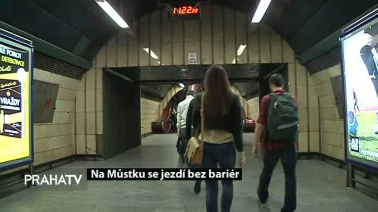 Na Můstku se jezdí bez bariér