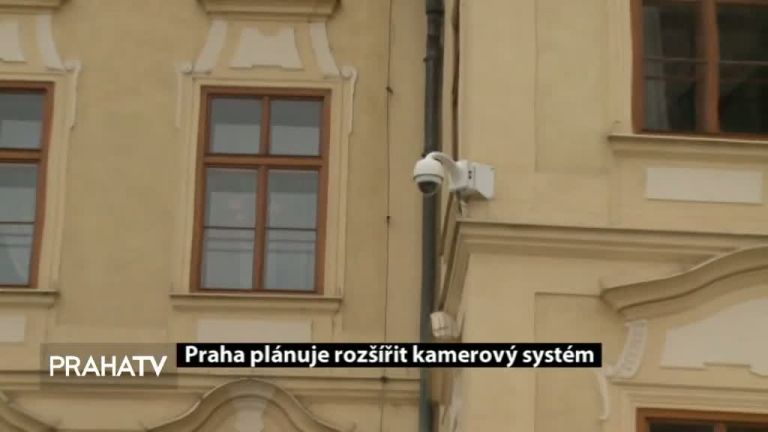 Praha plánuje rozšířit kamerový systém