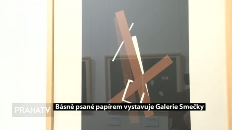 Básně psané papírem vystavuje Galerie Smečky