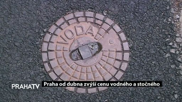 Praha od dubna zvýší cenu vodného a stočného 