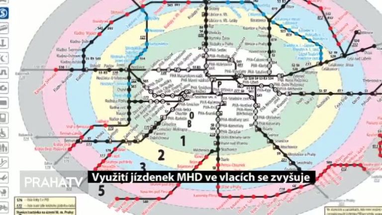 Využití jízdenek MHD ve vlacích se zvyšuje