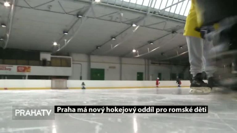 Praha má nový hokejový oddíl pro romské děti