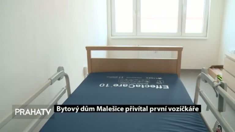 Bytový dům Malešice přivítal první vozíčkáře