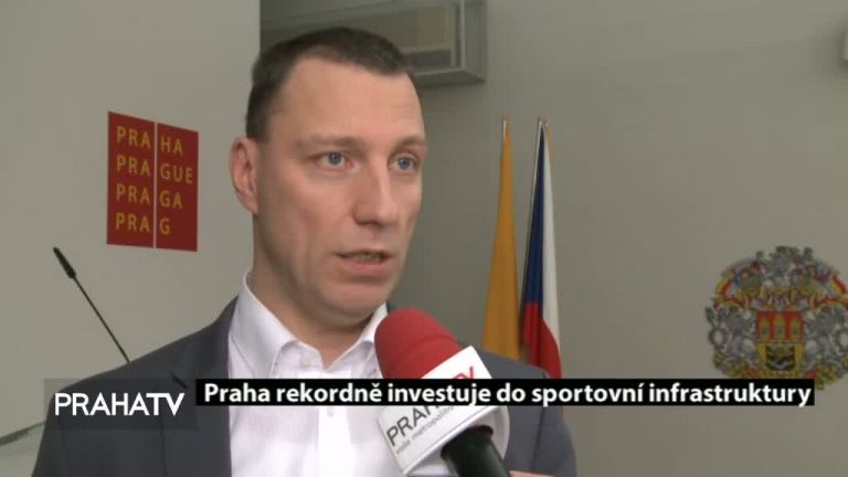 Praha rekordně investuje do sportovní infrastruktury