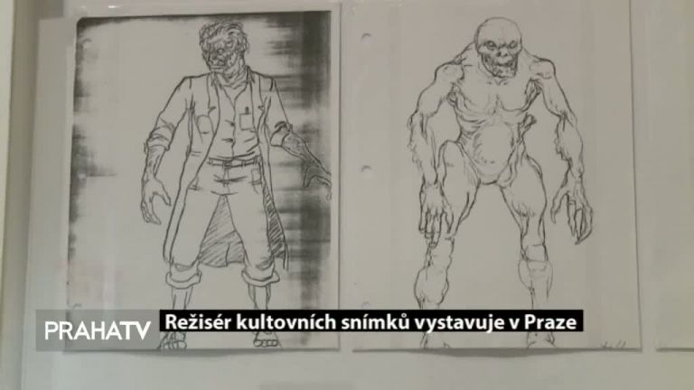 Režisér kultovních snímků vystavuje v Praze