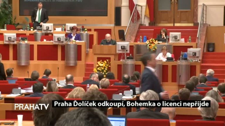Praha Ďolíček odkoupí, Bohemka o licenci nepřijde