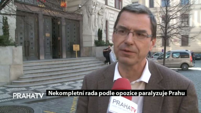 Nekompletní rada podle opozice paralyzuje Prahu