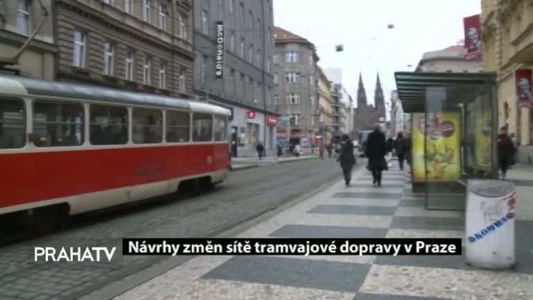 Návrhy změn sítě tramvajové dopravy v Praze