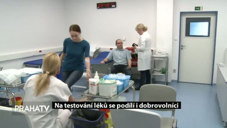Na testování léků se podílí i dobrovolníci