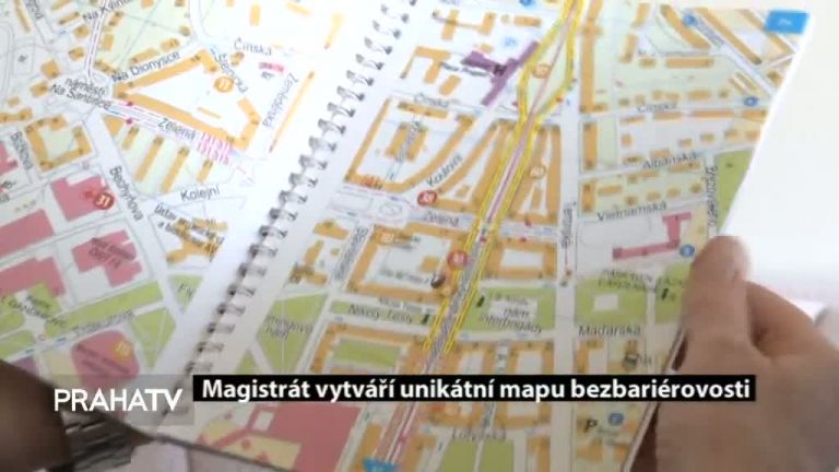 Magistrát vytváří unikátní mapu bezbariérovosti