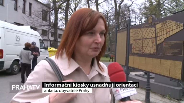 Informační kiosky usnadňují orientaci